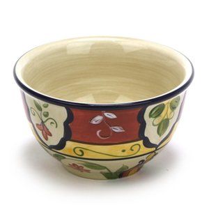 Pier 1 Ironstone Vallarta Earthenware, 6" All Purpose Cereal Bowls, Set of 4